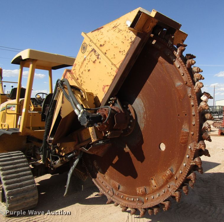 2008 Vermeer RTX1250 rock saw in Odessa, TX Item DG1401 for sale Purple Wave