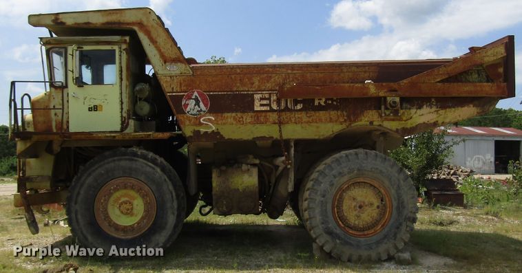 image for item DG1412 1985 Euclid 302TD haul truck