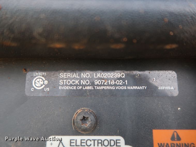 image for item DG4018 2009 Utility M0103A3 utility trailer with welder