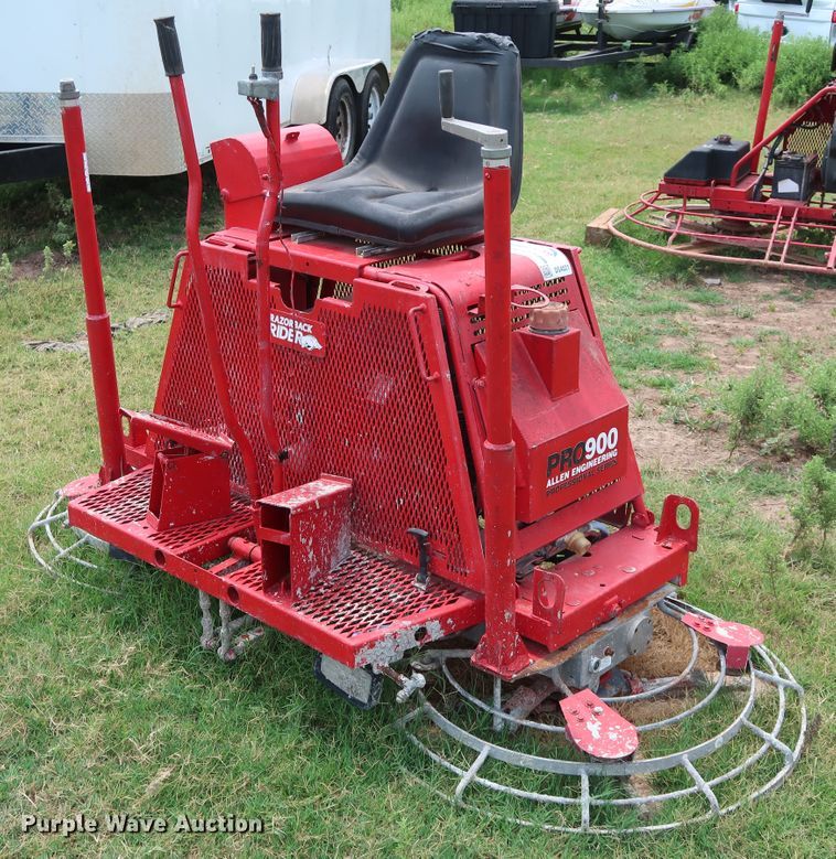 image for item DG4021 2004 Allen Engineering Pro 900 power trowel