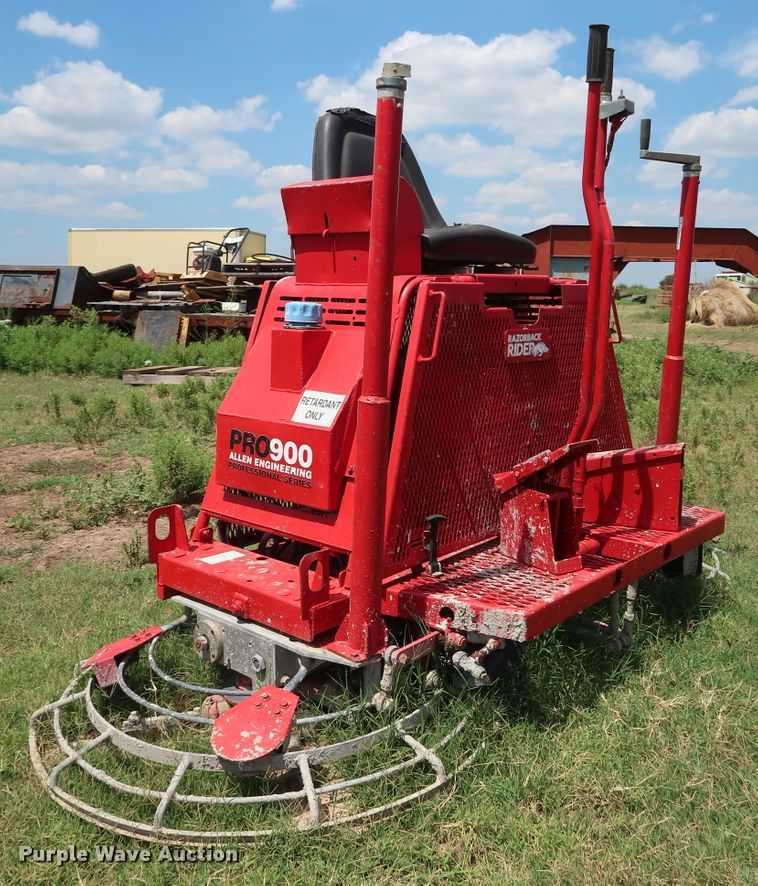 image for item DG4021 2004 Allen Engineering Pro 900 power trowel