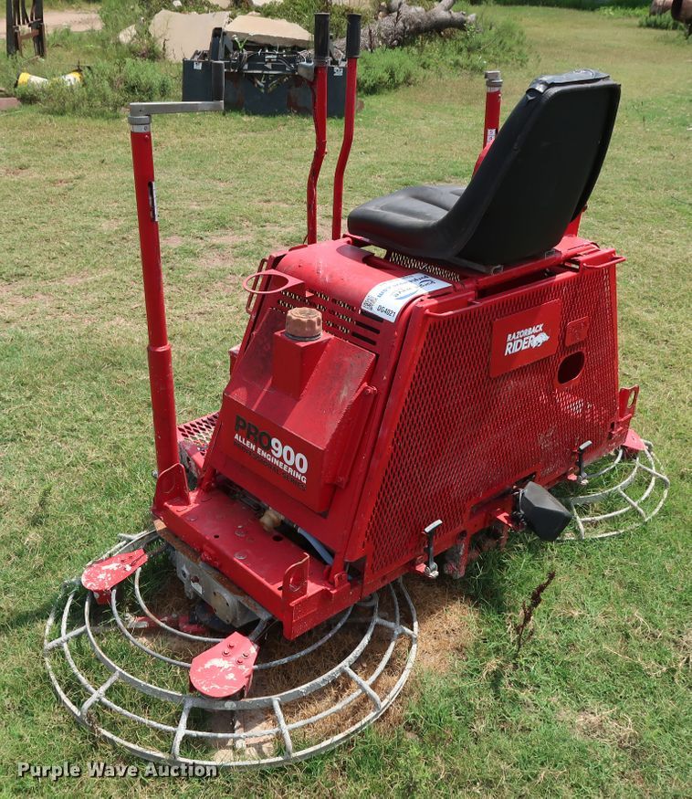 image for item DG4021 2004 Allen Engineering Pro 900 power trowel