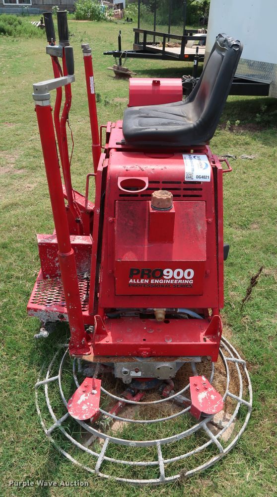 image for item DG4021 2004 Allen Engineering Pro 900 power trowel