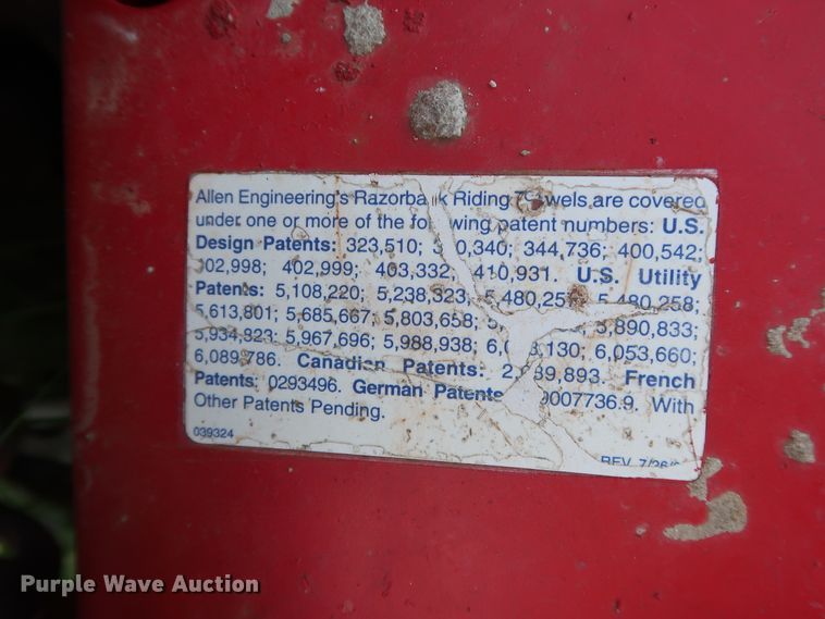 image for item DG4021 2004 Allen Engineering Pro 900 power trowel