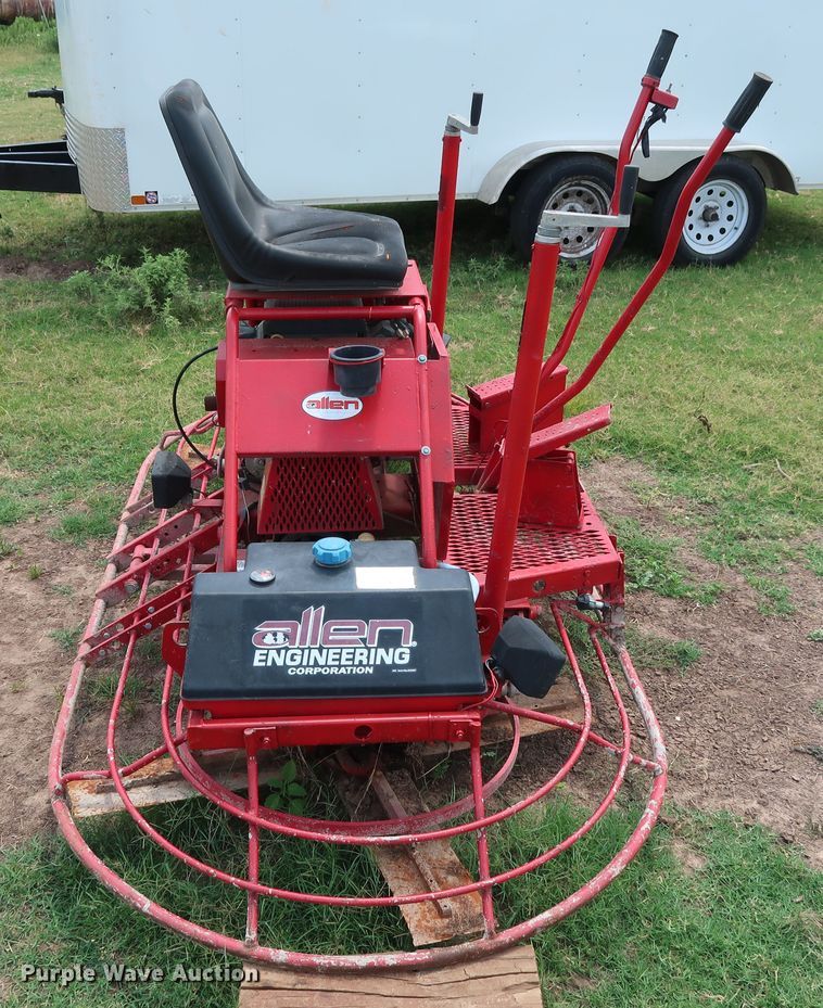 image for item DG4022 2008 Allen Engineering MP305 power trowel