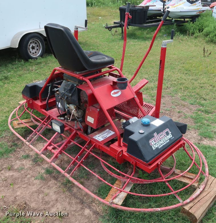 image for item DG4022 2008 Allen Engineering MP305 power trowel