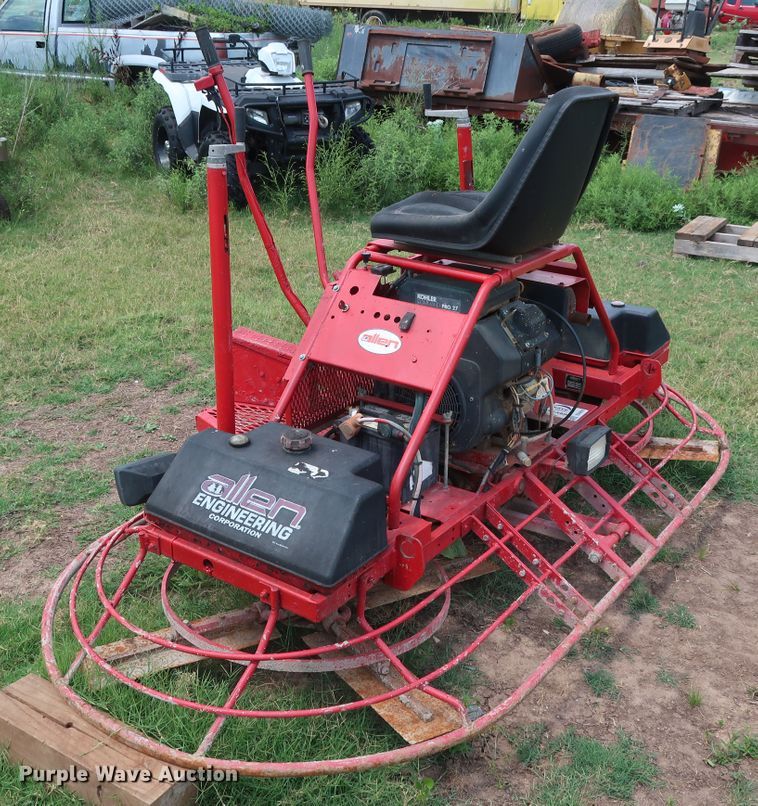 image for item DG4022 2008 Allen Engineering MP305 power trowel