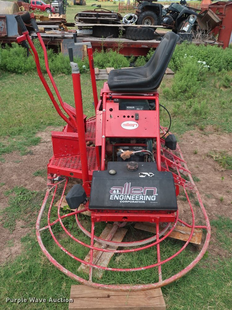 image for item DG4022 2008 Allen Engineering MP305 power trowel