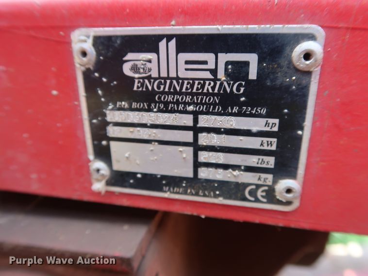 image for item DG4022 2008 Allen Engineering MP305 power trowel
