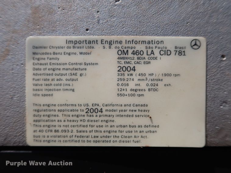 image for item DG4100 2007 Freightliner FLD dump truck