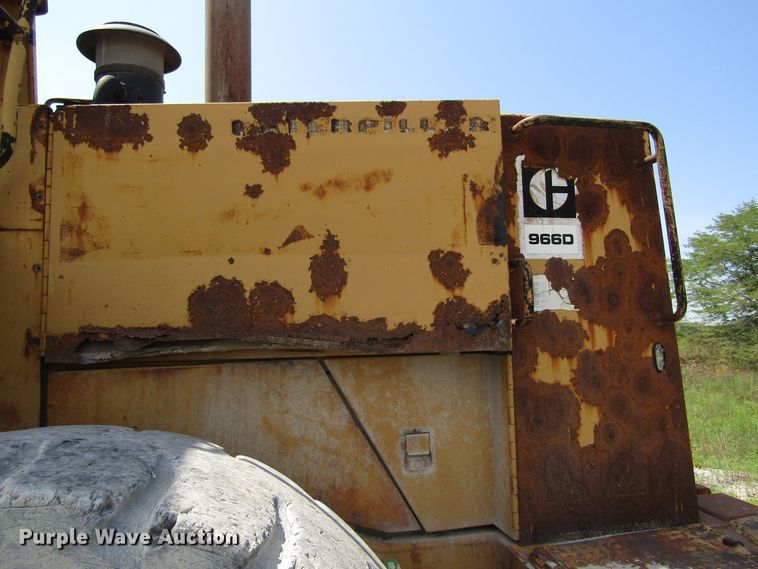 image for item DG8031 1983 Caterpillar 966D wheel loader