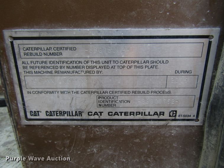 image for item DG8032 1992 Caterpillar 966F wheel loader