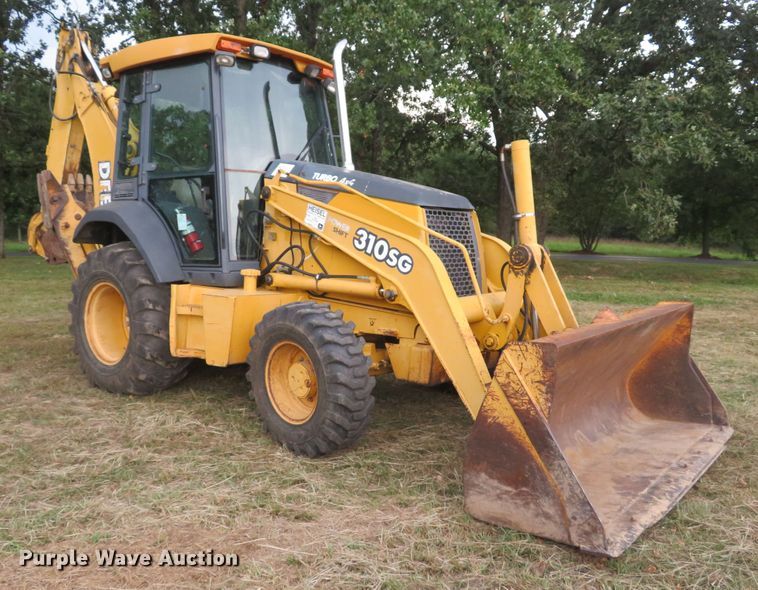 image for item DH1508 2002 John Deere 310 SG backhoe