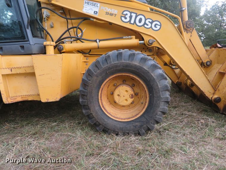 image for item DH1508 2002 John Deere 310 SG backhoe