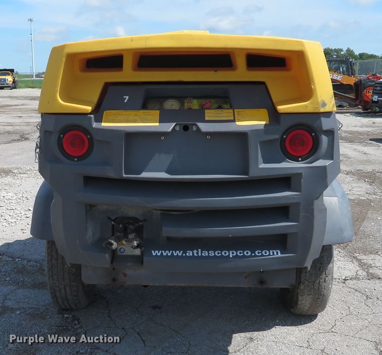 image for item DH1521 2012 Atlas Copco XAS185JD7 air compressor
