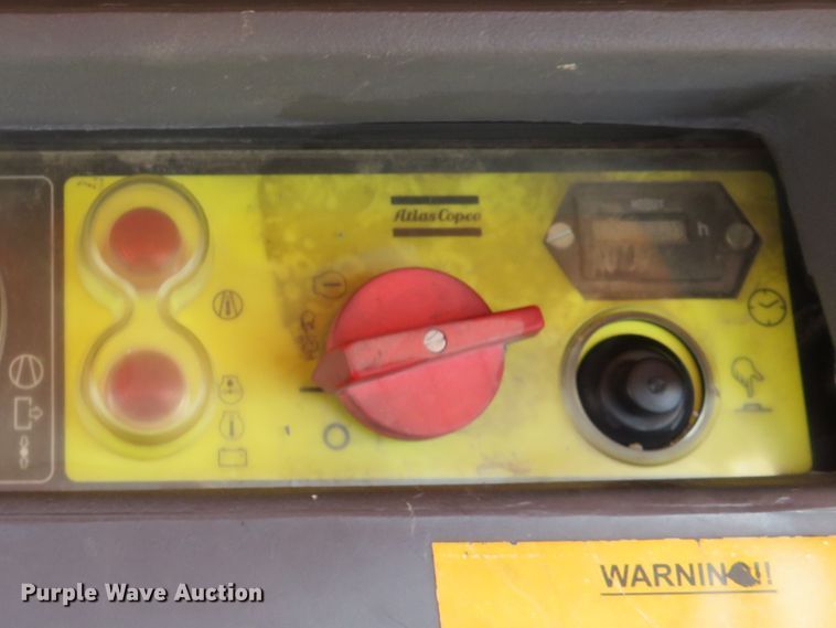 image for item DH1521 2012 Atlas Copco XAS185JD7 air compressor