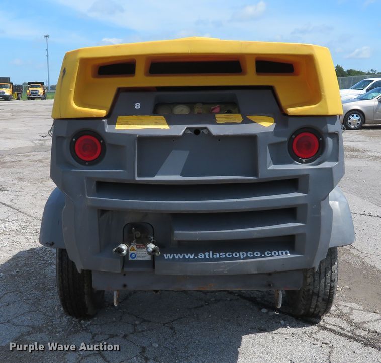 image for item DH1522 2012 Atlas Copco XAS185JD7 air compressor