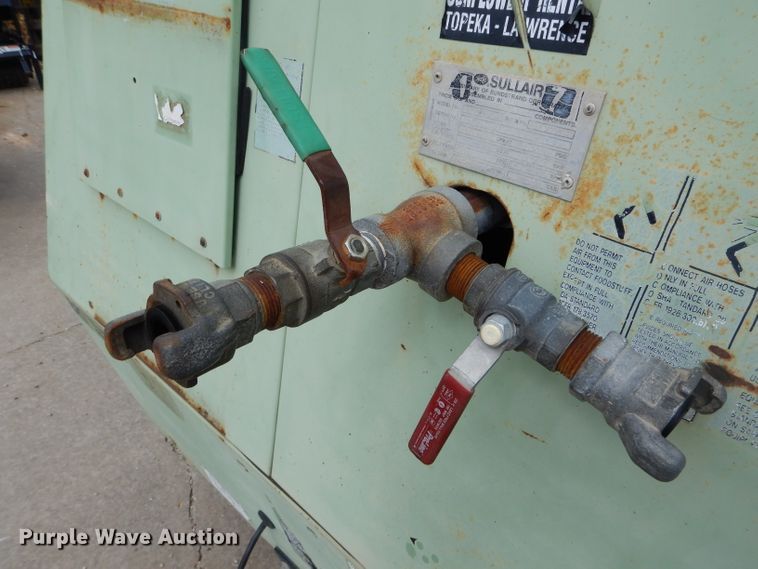 image for item DH2516 2000 Sullair 185DPQCA air compressor