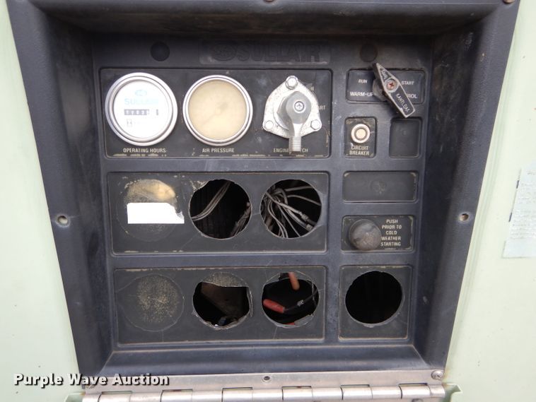 image for item DH2516 2000 Sullair 185DPQCA air compressor