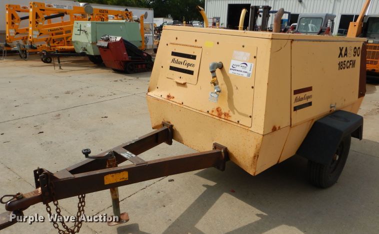 image for item DH2517 1996 Atlas Copco XAS90JD air compressor