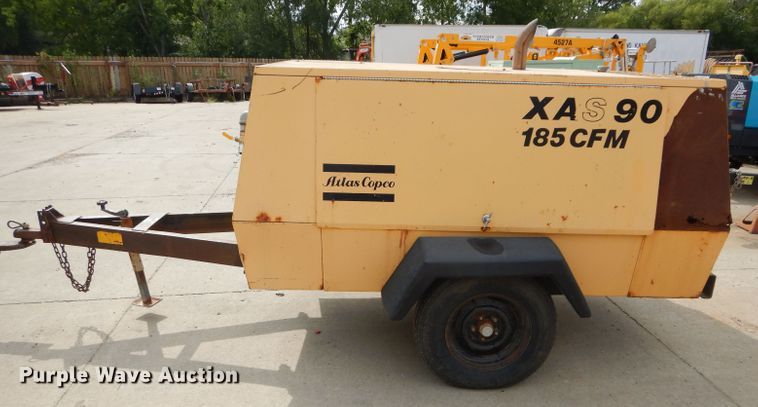image for item DH2517 1996 Atlas Copco XAS90JD air compressor
