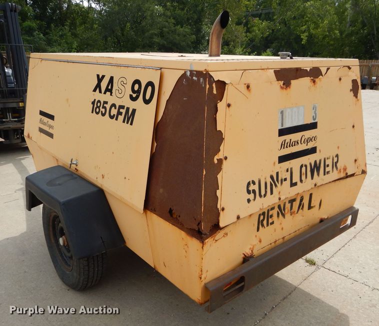 image for item DH2517 1996 Atlas Copco XAS90JD air compressor