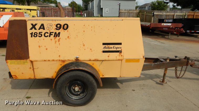 image for item DH2517 1996 Atlas Copco XAS90JD air compressor