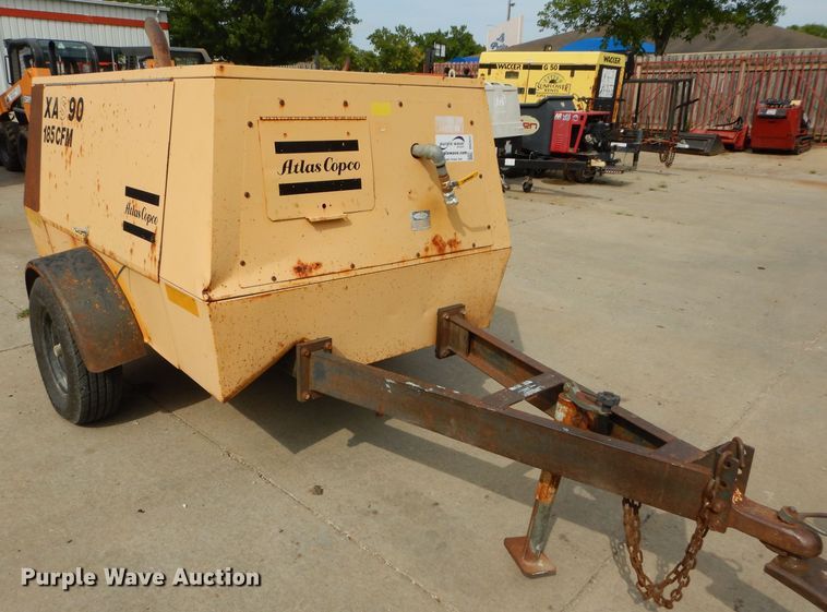 image for item DH2517 1996 Atlas Copco XAS90JD air compressor