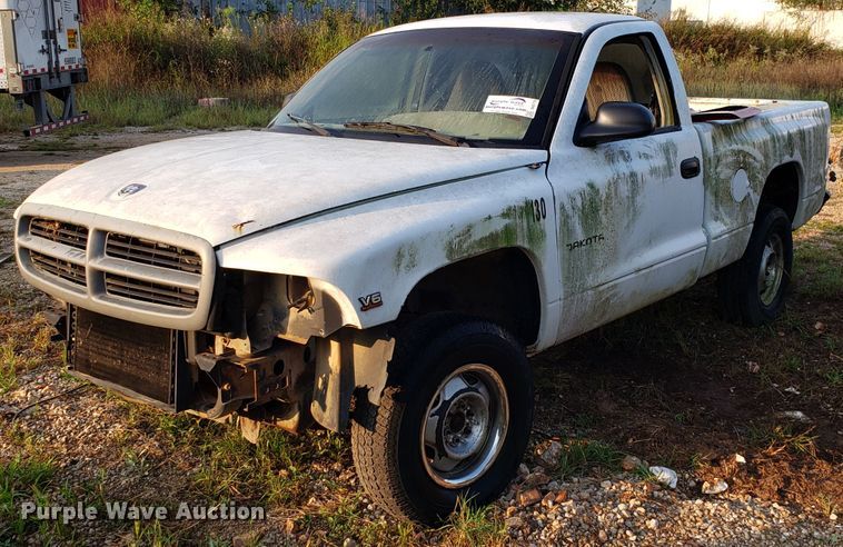 image for item DH2776 1997 Dodge Dakota pickup truck