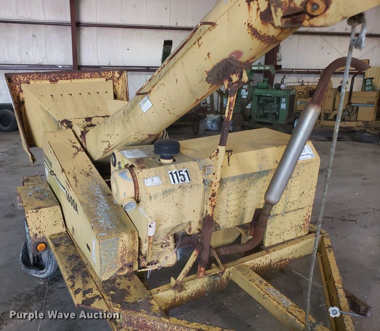 1992 Vermeer 1600A wood chipper in Springfield, MO Item DH2784 sold