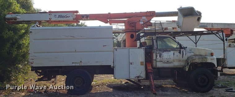 image for item DH2803 1992 GMC TopKick C6500 bucket truck