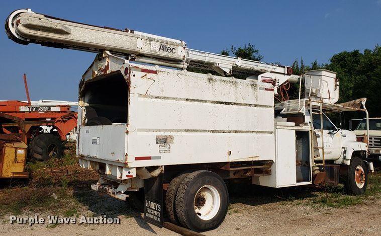 image for item DH2804 1993 Chevrolet Kodiak C6500 bucket truck