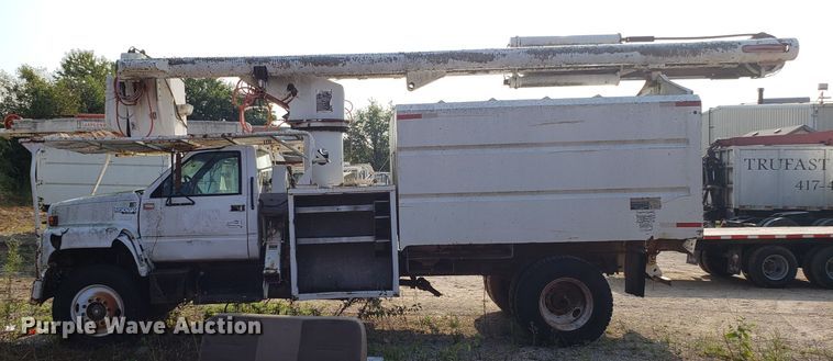 image for item DH2804 1993 Chevrolet Kodiak C6500 bucket truck