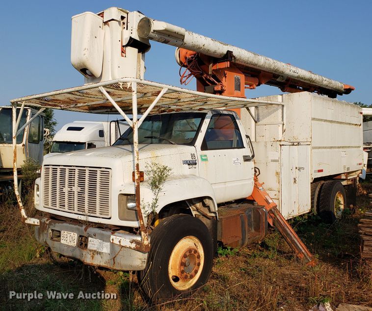 image for item DH2814 1991 Chevrolet Kodiak C6500 bucket tuck