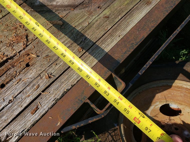 image for item DH2816 9'L x 94"W flatbed