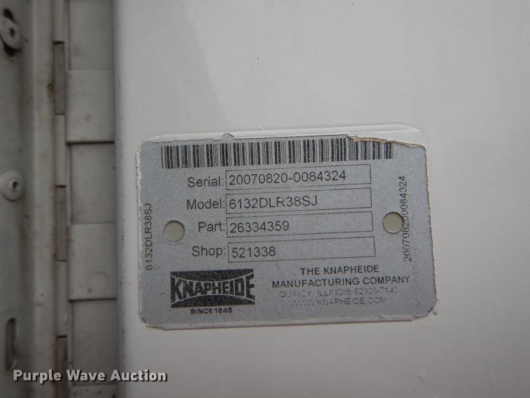 image for item DH6097 2007 Hino 258 service truck with crane