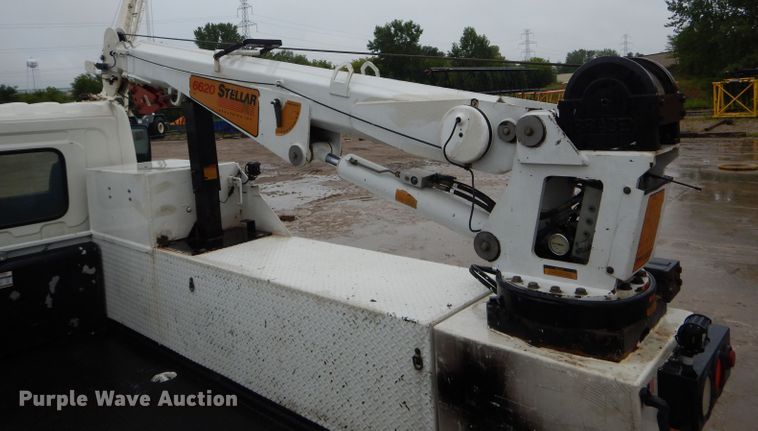 image for item DH6097 2007 Hino 258 service truck with crane