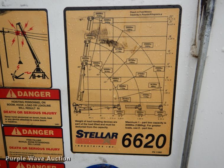 image for item DH6097 2007 Hino 258 service truck with crane