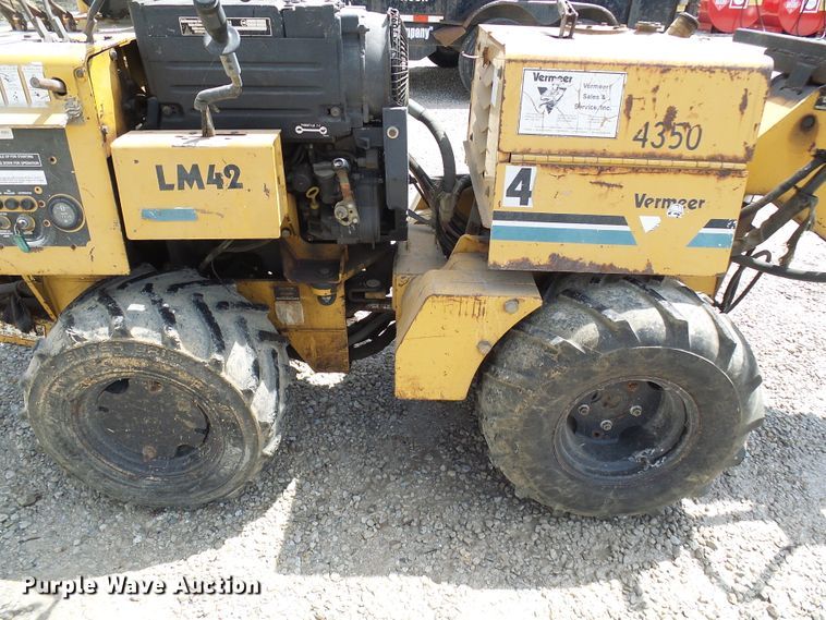 image for item DI0611 Vermeer LM42 vibratory cable plow