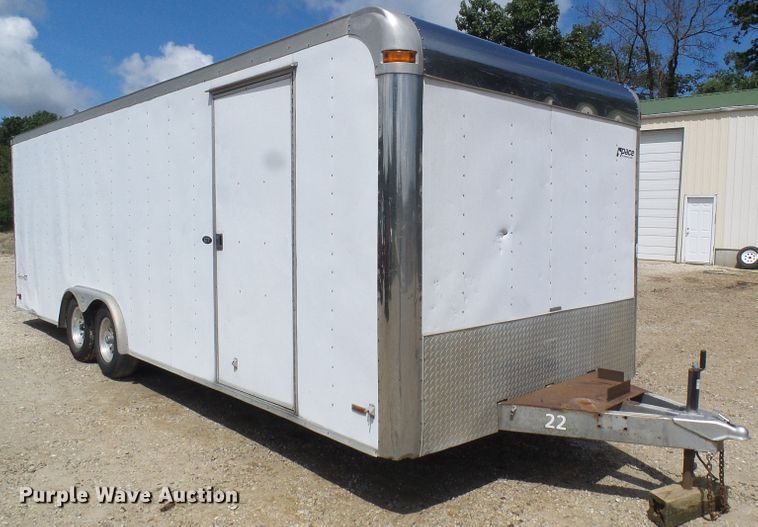 image for item DI0612 2002 Pace SC8524TA2 enclosed cargo trailer