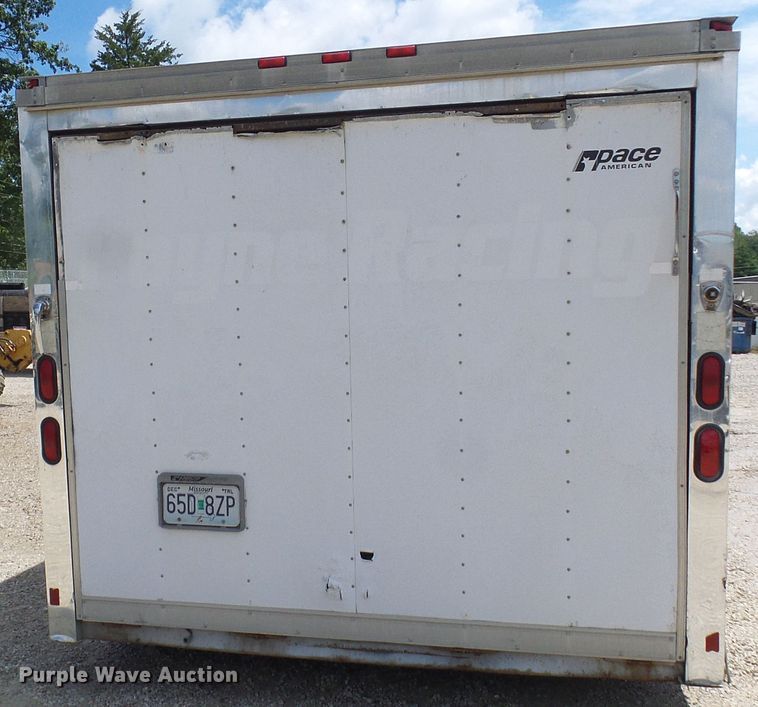 image for item DI0612 2002 Pace SC8524TA2 enclosed cargo trailer