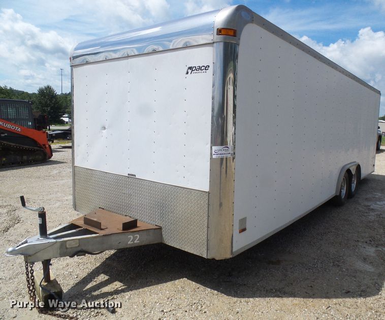 image for item DI0612 2002 Pace SC8524TA2 enclosed cargo trailer