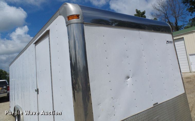 image for item DI0612 2002 Pace SC8524TA2 enclosed cargo trailer