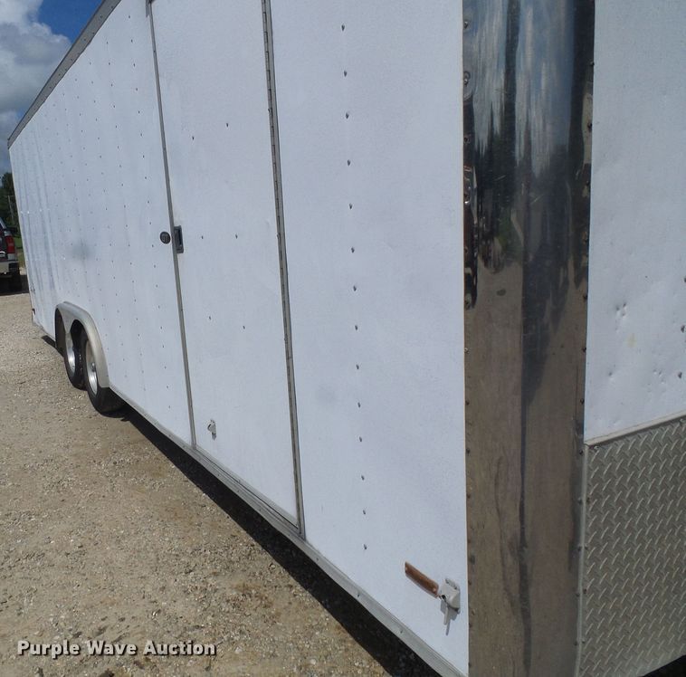 image for item DI0612 2002 Pace SC8524TA2 enclosed cargo trailer