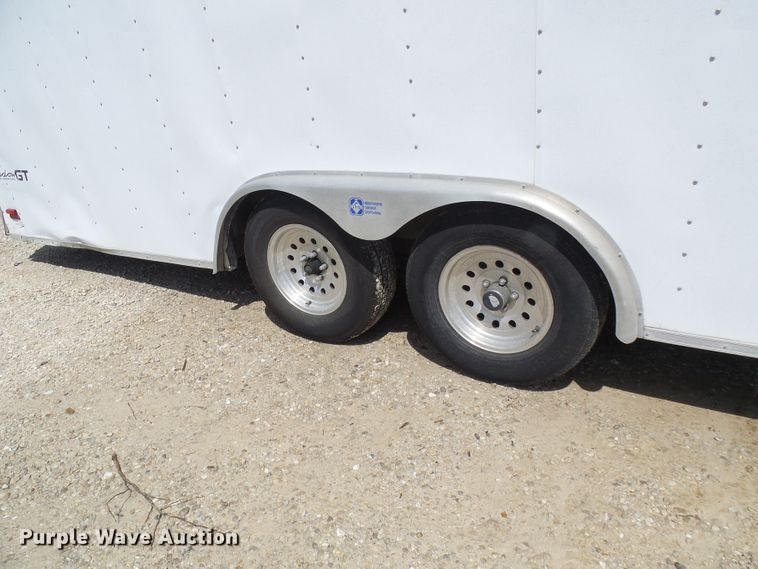 image for item DI0612 2002 Pace SC8524TA2 enclosed cargo trailer