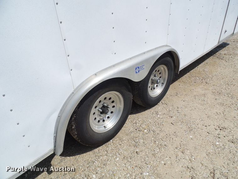 image for item DI0612 2002 Pace SC8524TA2 enclosed cargo trailer
