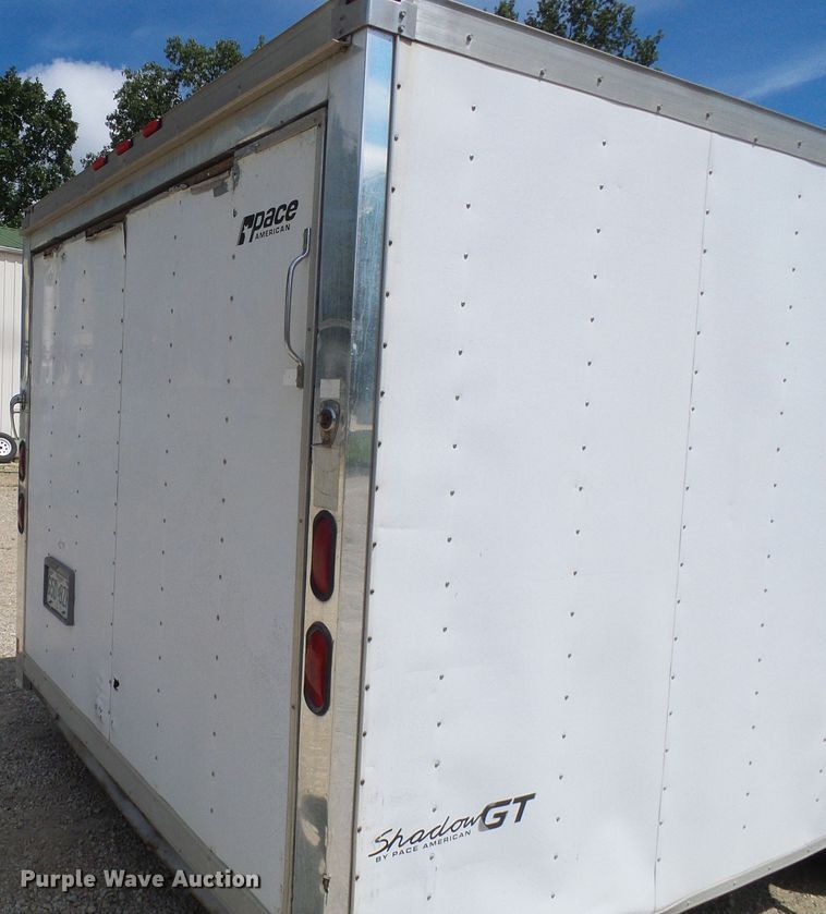 image for item DI0612 2002 Pace SC8524TA2 enclosed cargo trailer