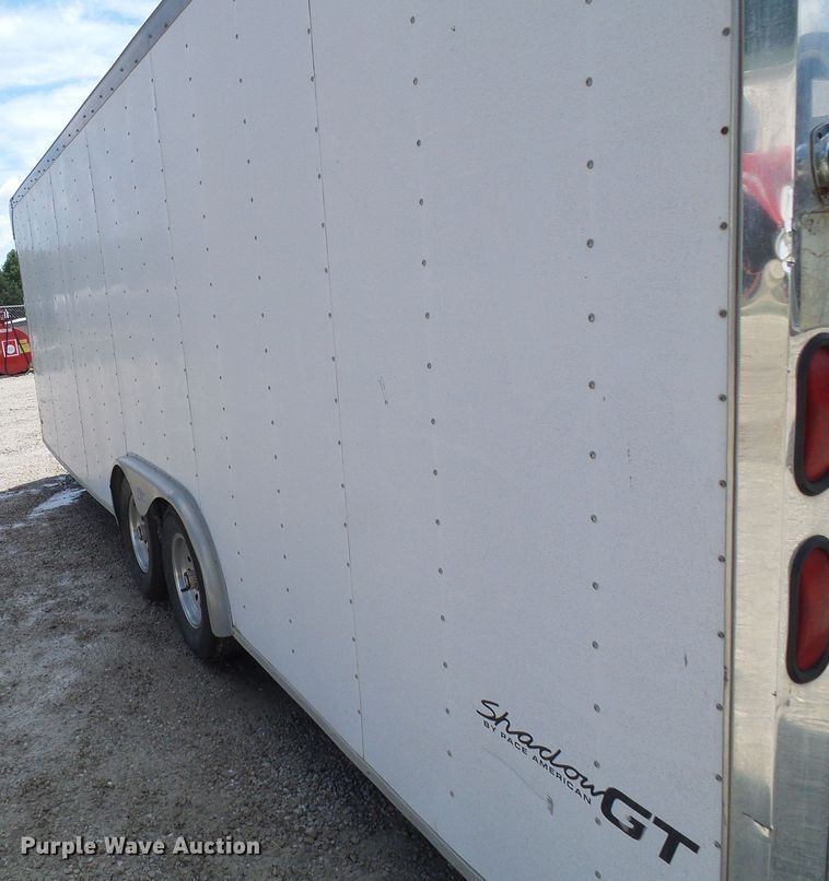 image for item DI0612 2002 Pace SC8524TA2 enclosed cargo trailer