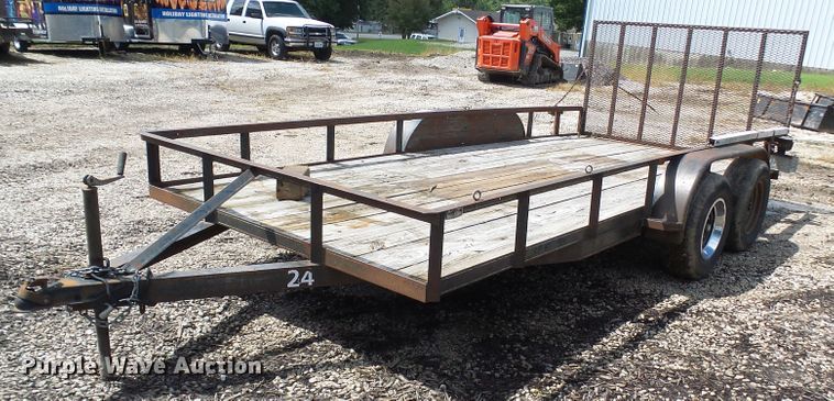 image for item DI0613 1996 MMMC utility trailer