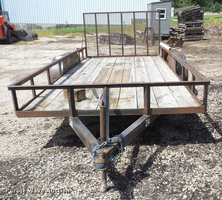 image for item DI0613 1996 MMMC utility trailer